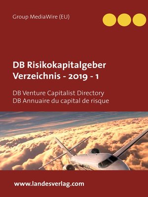 cover image of DB Risikokapitalgeber Verzeichnis --2019 --1